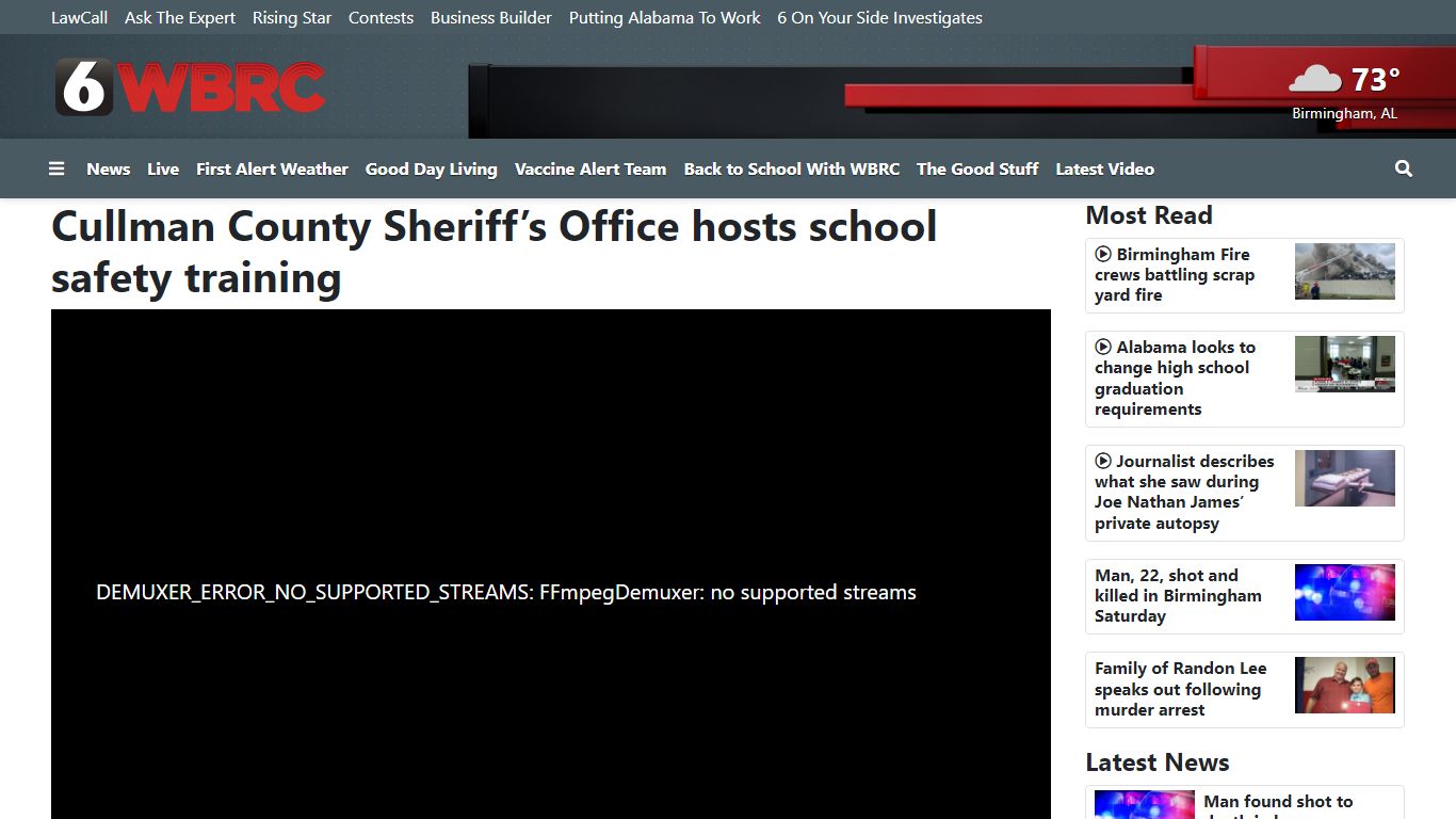 Cullman County Sheriff’s Office hosts school safety training - WBRC