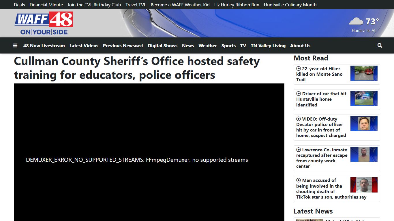 Cullman County Sheriff’s Office hosted safety training for ... - WAFF