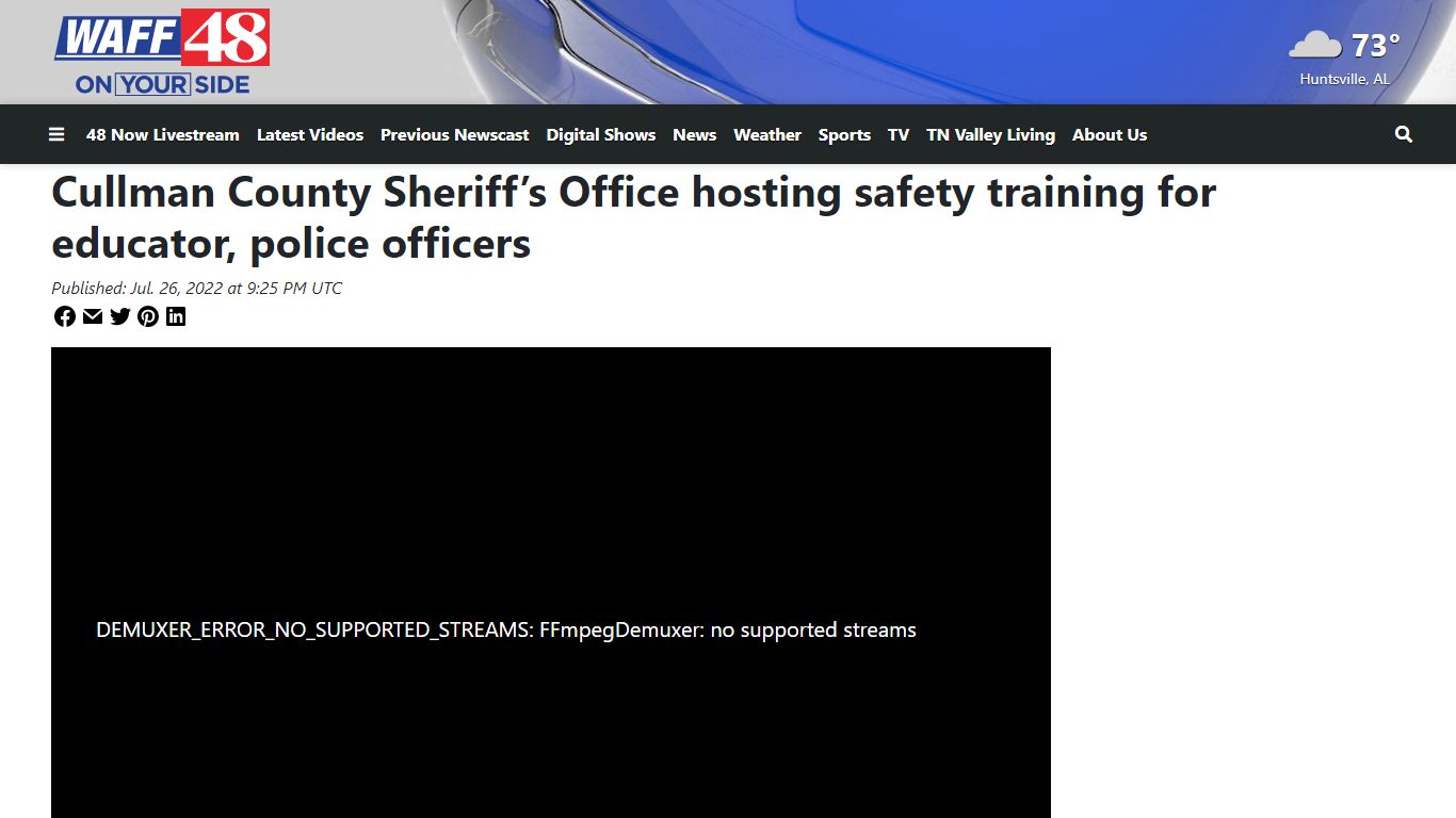 Cullman County Sheriff’s Office hosting safety training for ... - WAFF
